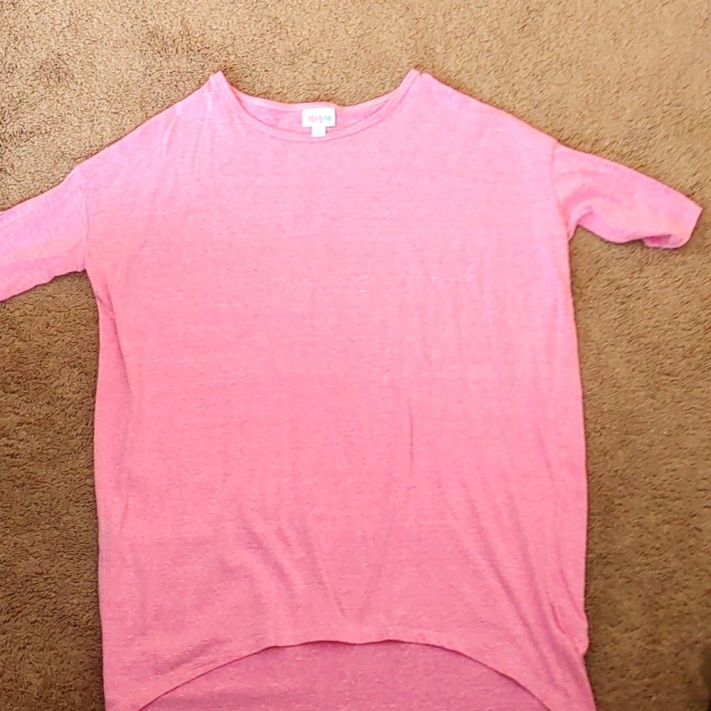 LuLaRoe Irma Size XS Pink Top